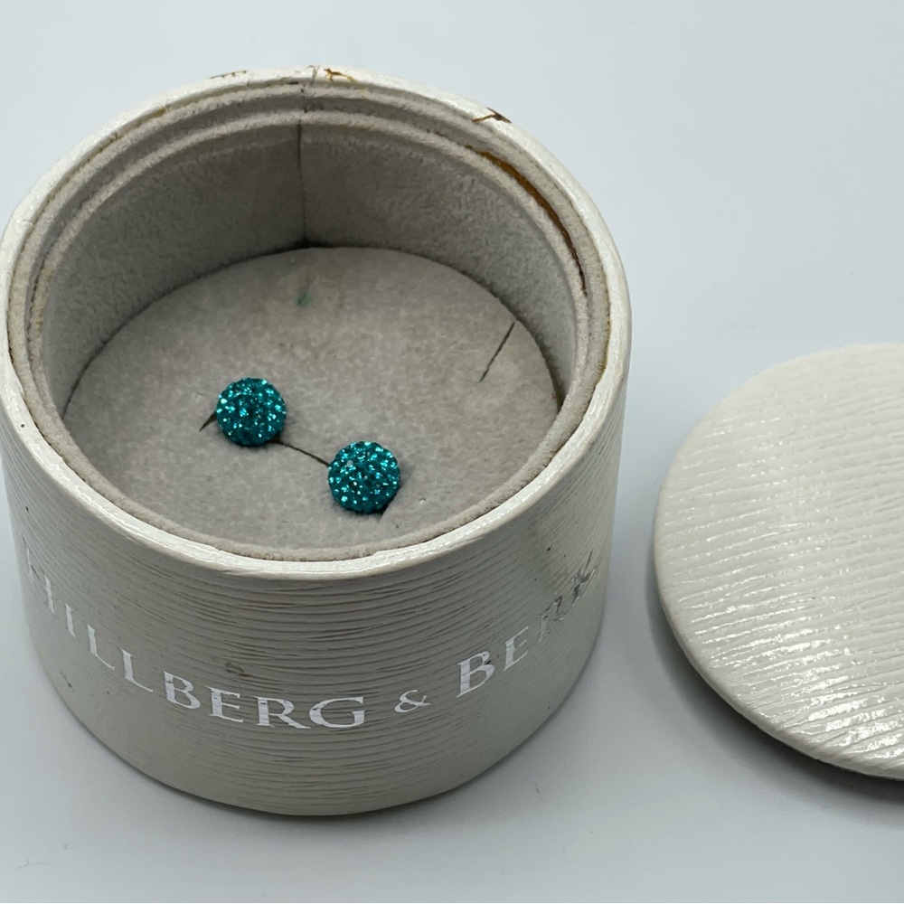 Hillberg & Berk Turquoise Stud Earrings